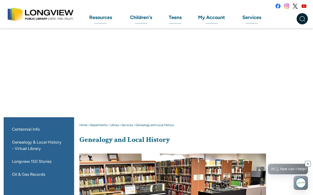 Longview city directory local history collection at the library
